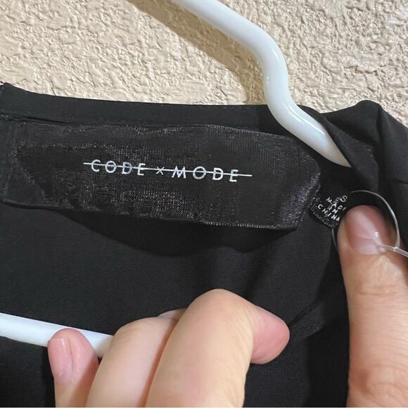 Code x mode black blouse - Picture 5 of 7